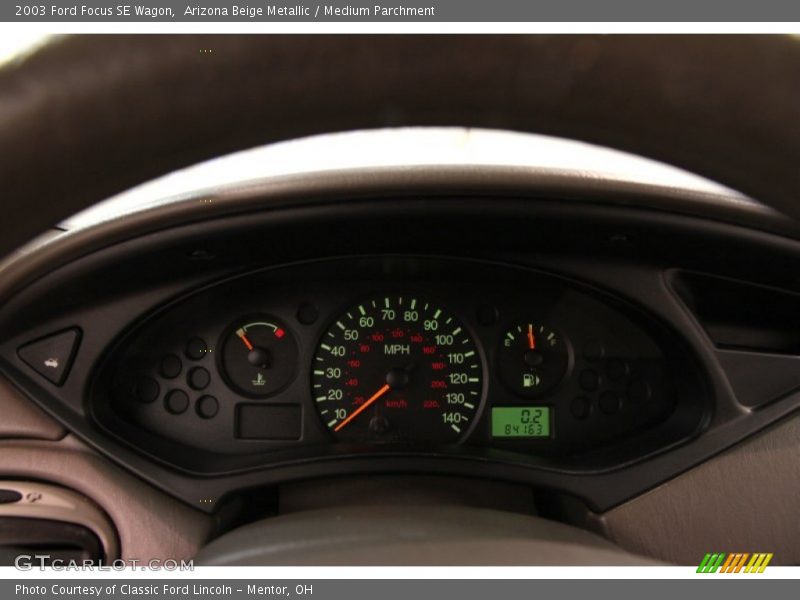 Arizona Beige Metallic / Medium Parchment 2003 Ford Focus SE Wagon