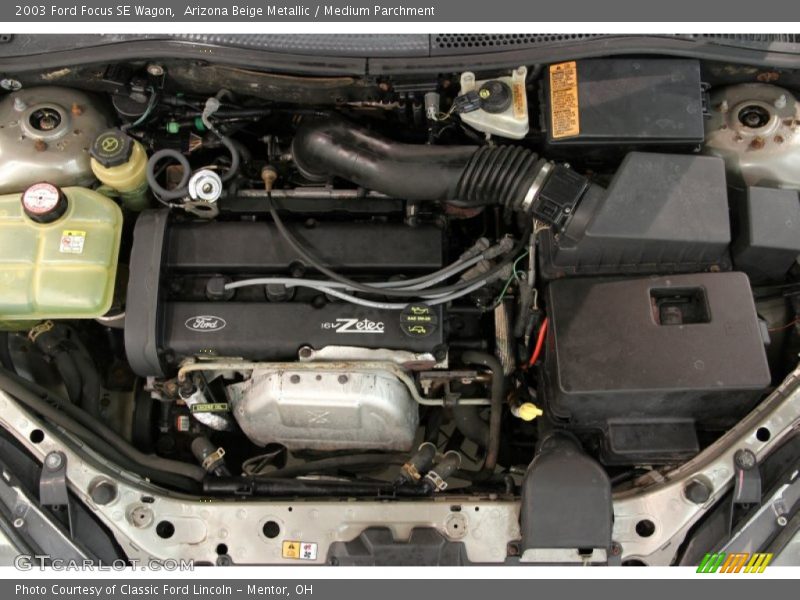 Arizona Beige Metallic / Medium Parchment 2003 Ford Focus SE Wagon