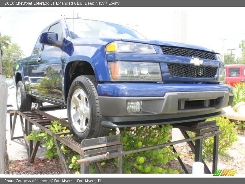 Deep Navy / Ebony 2010 Chevrolet Colorado LT Extended Cab