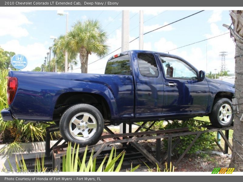 Deep Navy / Ebony 2010 Chevrolet Colorado LT Extended Cab
