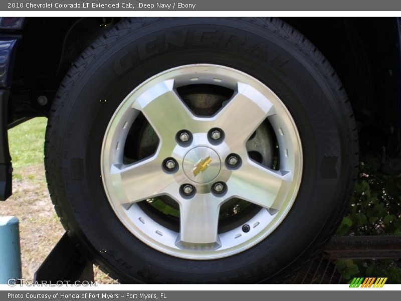 Deep Navy / Ebony 2010 Chevrolet Colorado LT Extended Cab
