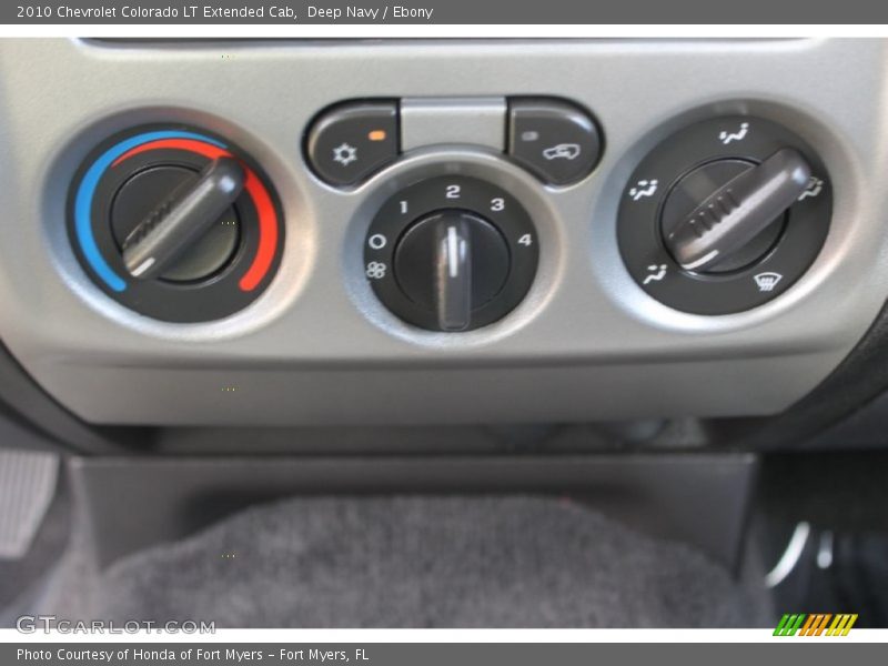 Deep Navy / Ebony 2010 Chevrolet Colorado LT Extended Cab