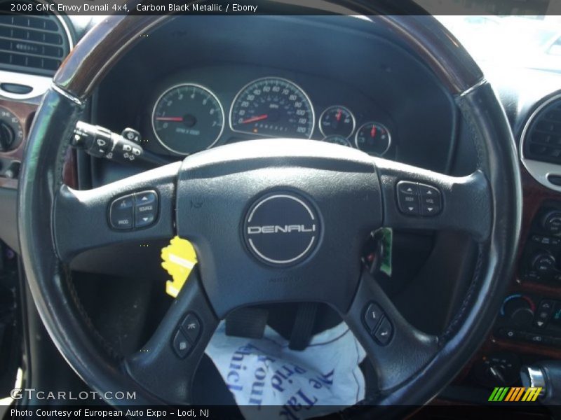 Carbon Black Metallic / Ebony 2008 GMC Envoy Denali 4x4