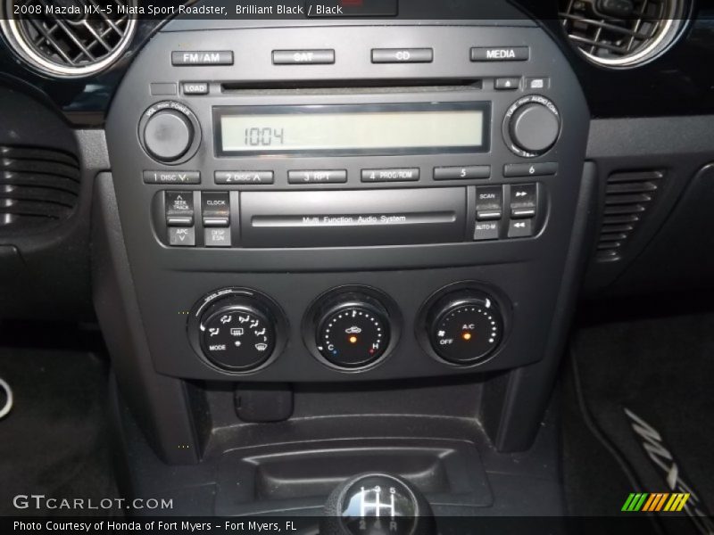 Brilliant Black / Black 2008 Mazda MX-5 Miata Sport Roadster