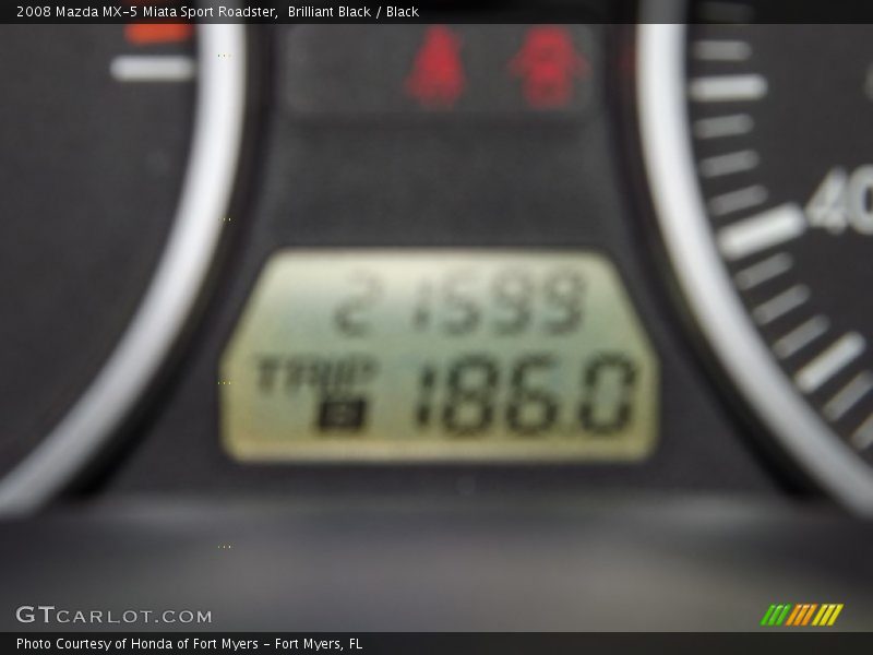 Brilliant Black / Black 2008 Mazda MX-5 Miata Sport Roadster