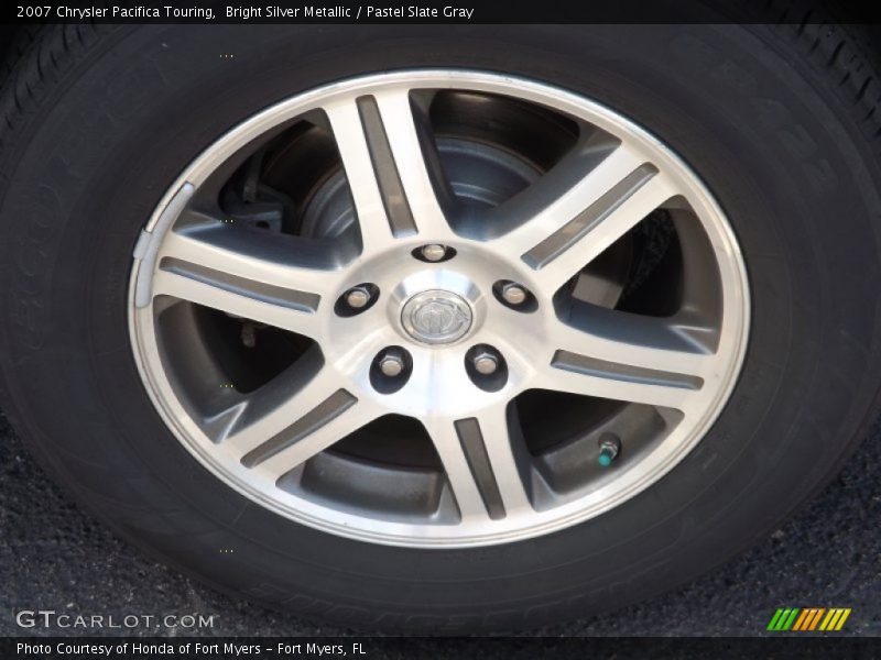 Bright Silver Metallic / Pastel Slate Gray 2007 Chrysler Pacifica Touring