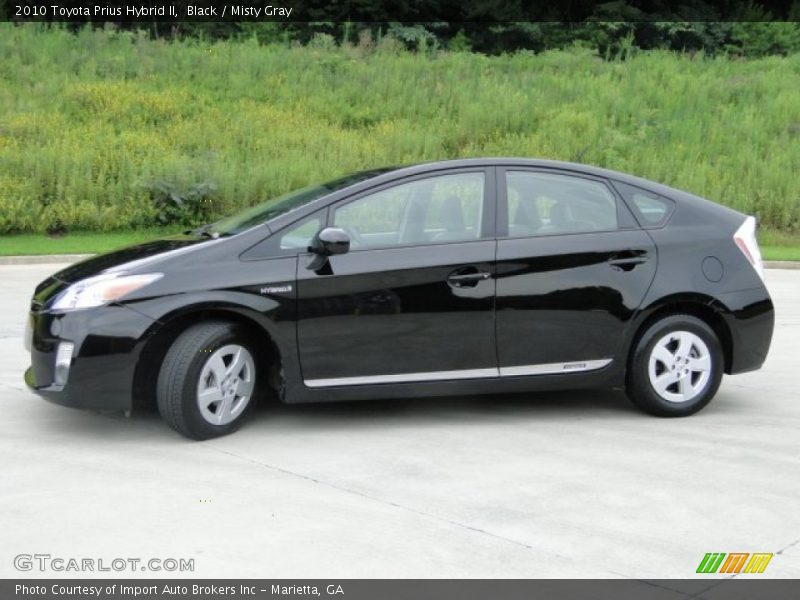 Black / Misty Gray 2010 Toyota Prius Hybrid II