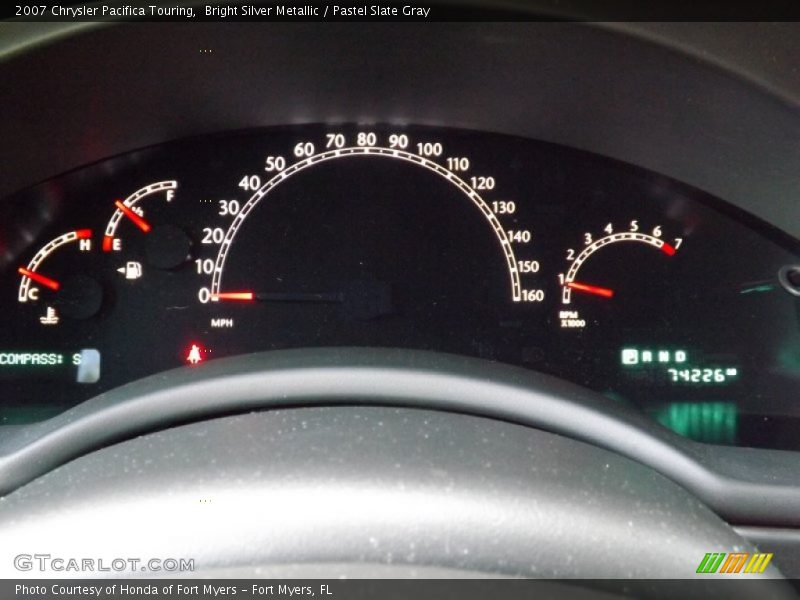 Bright Silver Metallic / Pastel Slate Gray 2007 Chrysler Pacifica Touring