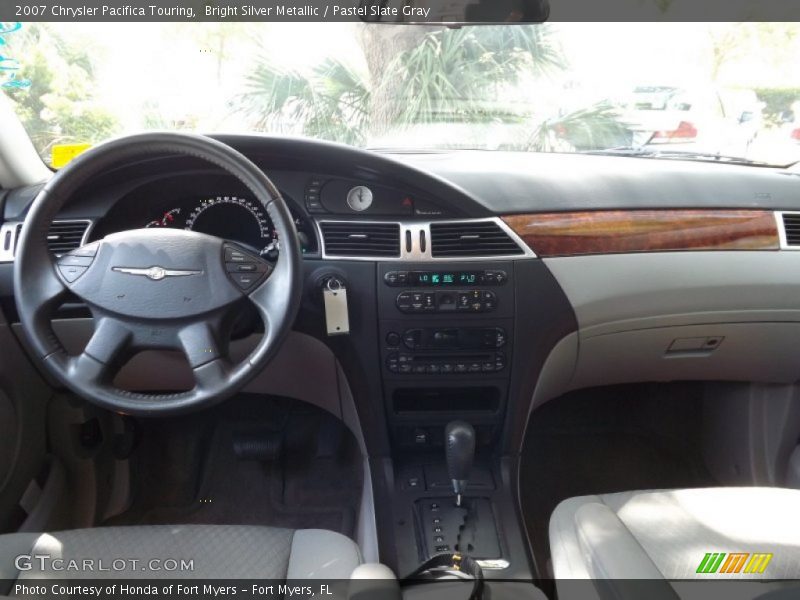 Bright Silver Metallic / Pastel Slate Gray 2007 Chrysler Pacifica Touring