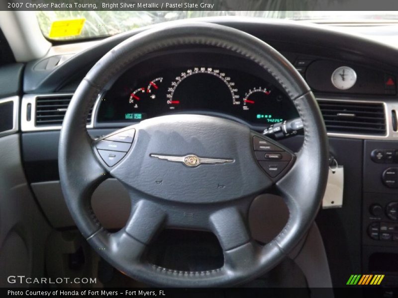 Bright Silver Metallic / Pastel Slate Gray 2007 Chrysler Pacifica Touring