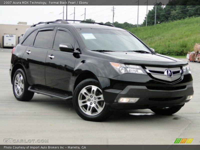 Front 3/4 View of 2007 MDX Technology
