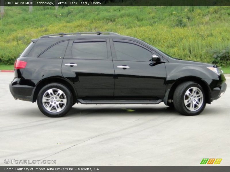 Formal Black Pearl / Ebony 2007 Acura MDX Technology
