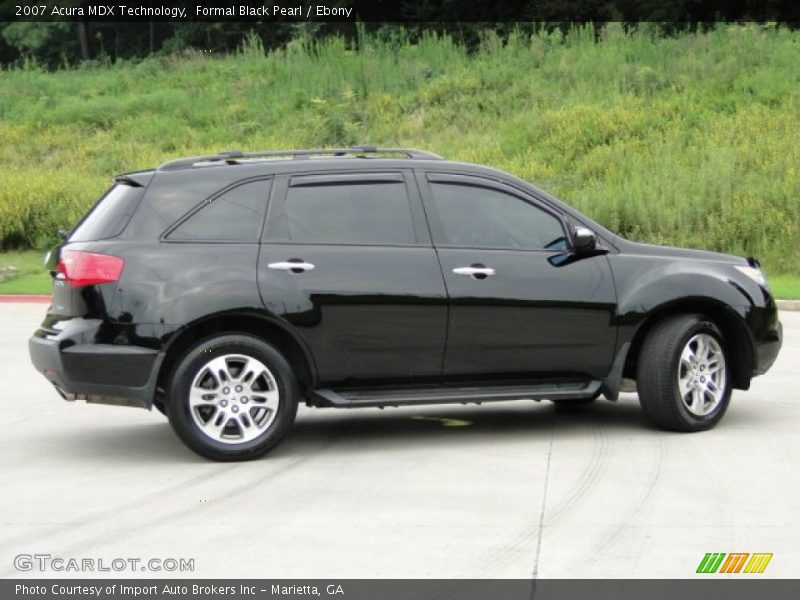 Formal Black Pearl / Ebony 2007 Acura MDX Technology