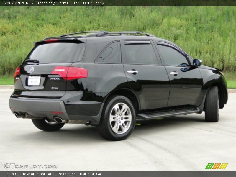 Formal Black Pearl / Ebony 2007 Acura MDX Technology