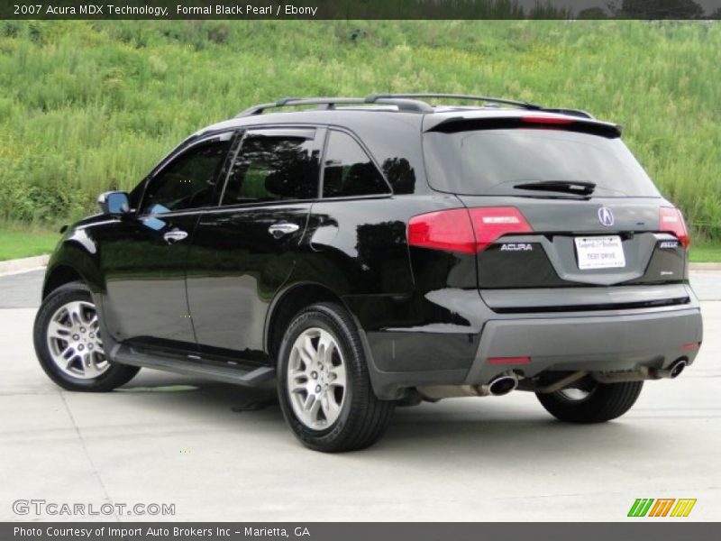 Formal Black Pearl / Ebony 2007 Acura MDX Technology