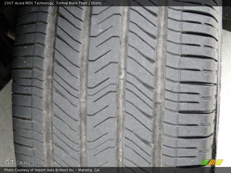 Formal Black Pearl / Ebony 2007 Acura MDX Technology