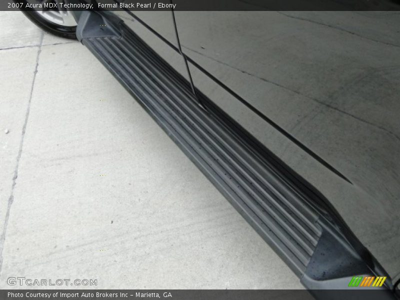 Formal Black Pearl / Ebony 2007 Acura MDX Technology