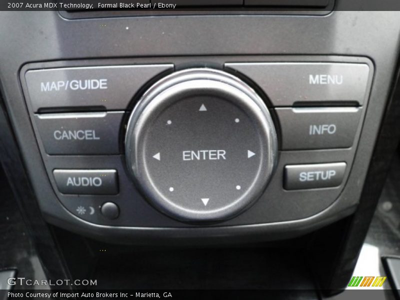 Controls of 2007 MDX Technology