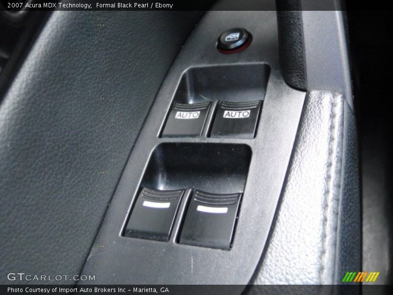 Formal Black Pearl / Ebony 2007 Acura MDX Technology