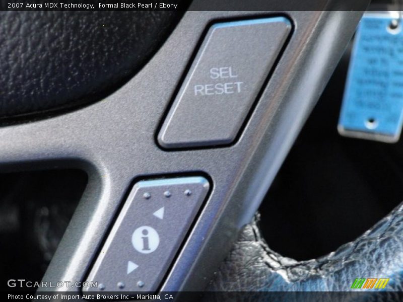 Controls of 2007 MDX Technology