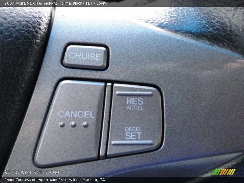 Controls of 2007 MDX Technology