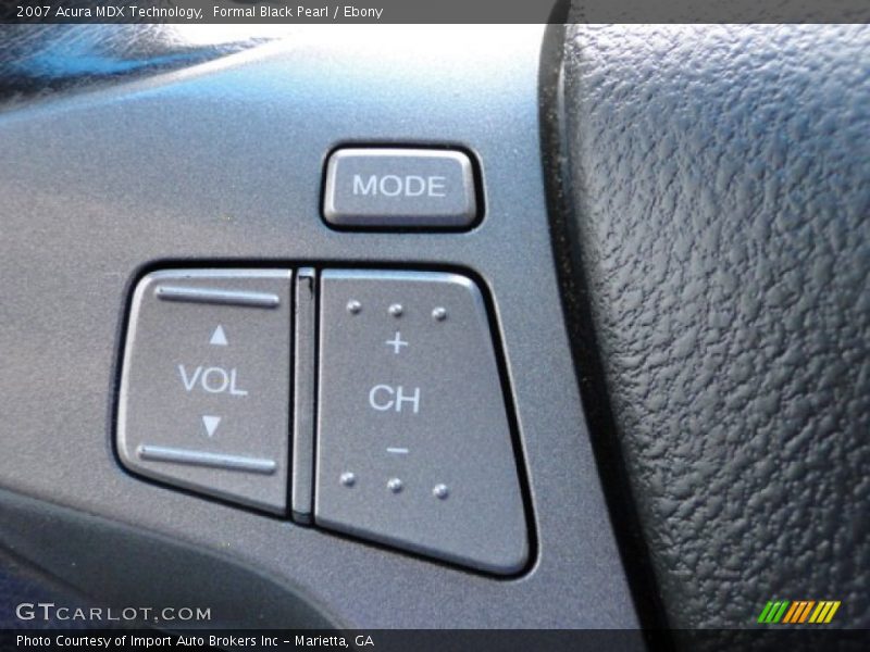 Controls of 2007 MDX Technology