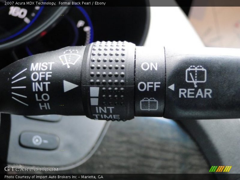 Controls of 2007 MDX Technology