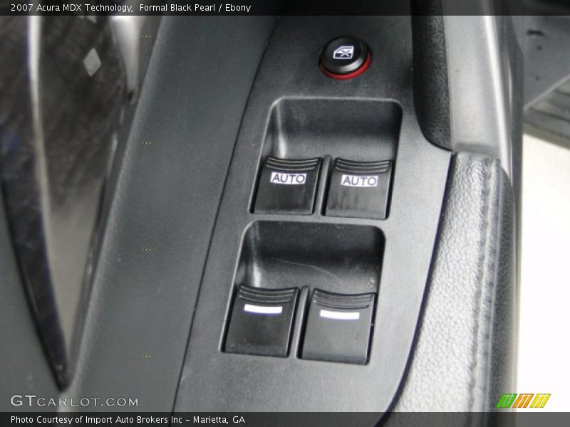 Controls of 2007 MDX Technology