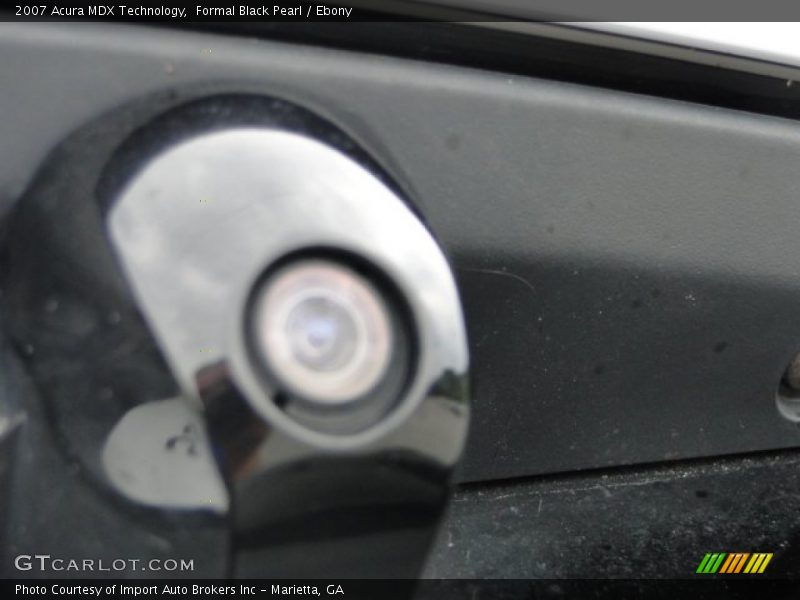 Formal Black Pearl / Ebony 2007 Acura MDX Technology