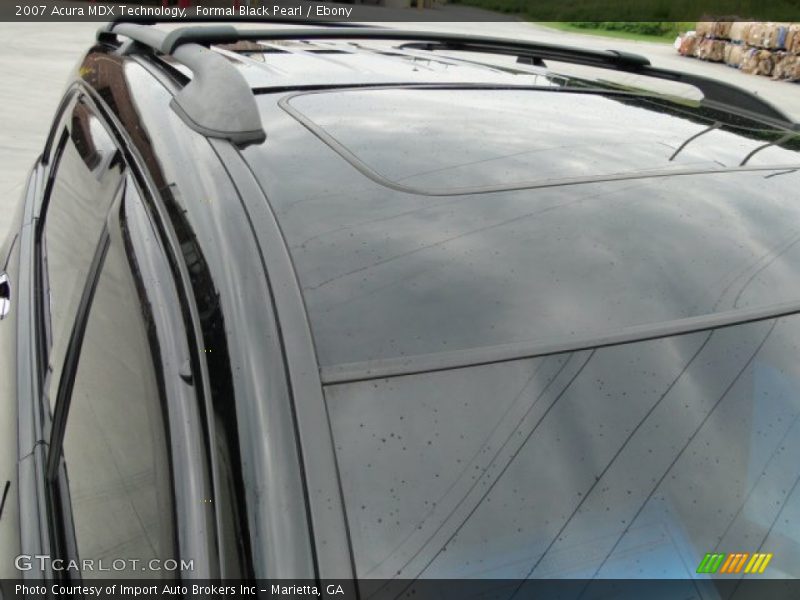 Formal Black Pearl / Ebony 2007 Acura MDX Technology