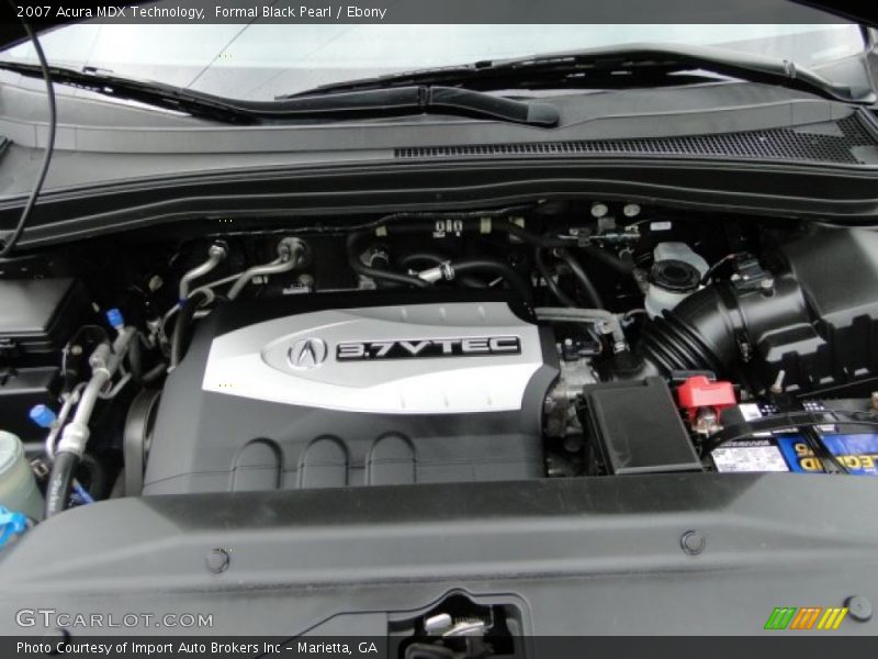  2007 MDX Technology Engine - 3.7 Liter SOHC 24-Valve VVT V6