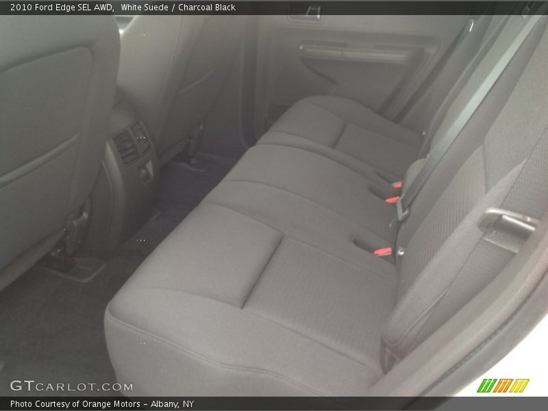 White Suede / Charcoal Black 2010 Ford Edge SEL AWD