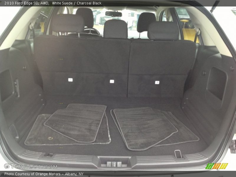 White Suede / Charcoal Black 2010 Ford Edge SEL AWD