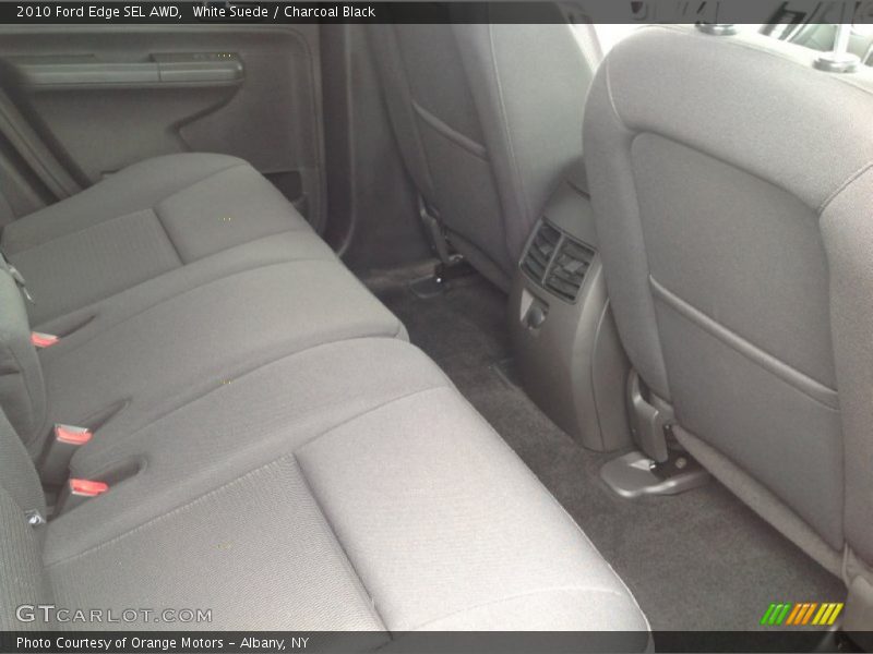 White Suede / Charcoal Black 2010 Ford Edge SEL AWD