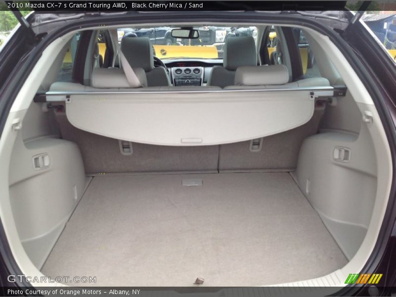 Black Cherry Mica / Sand 2010 Mazda CX-7 s Grand Touring AWD