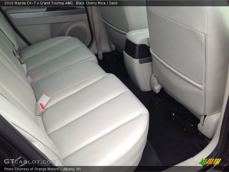 Black Cherry Mica / Sand 2010 Mazda CX-7 s Grand Touring AWD