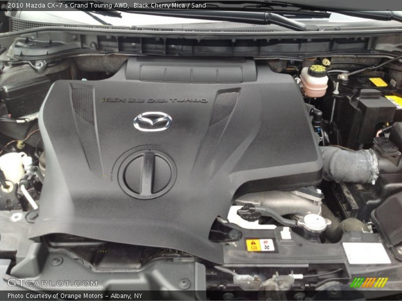 Black Cherry Mica / Sand 2010 Mazda CX-7 s Grand Touring AWD