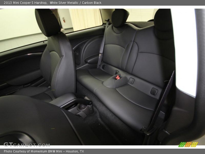 White Silver Metallic / Carbon Black 2013 Mini Cooper S Hardtop