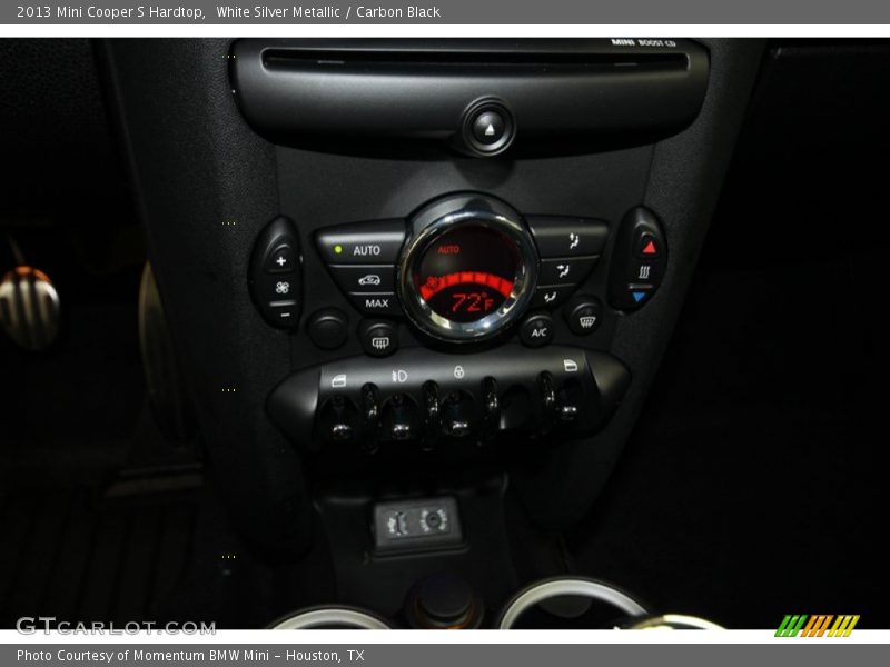 White Silver Metallic / Carbon Black 2013 Mini Cooper S Hardtop