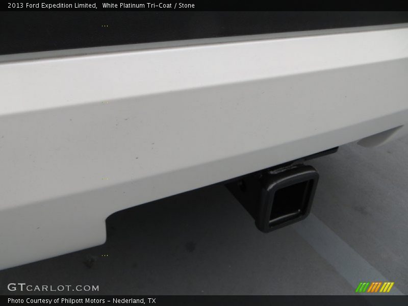 White Platinum Tri-Coat / Stone 2013 Ford Expedition Limited