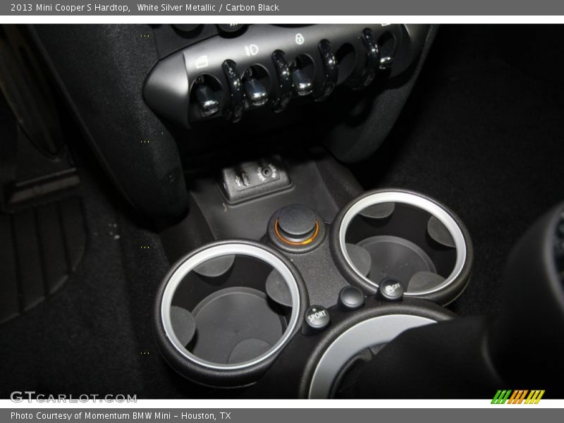White Silver Metallic / Carbon Black 2013 Mini Cooper S Hardtop