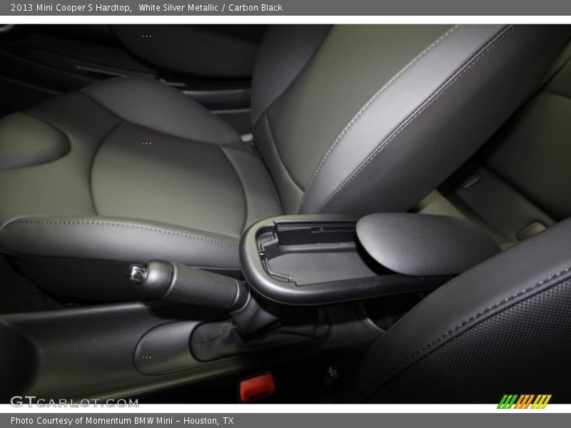 White Silver Metallic / Carbon Black 2013 Mini Cooper S Hardtop