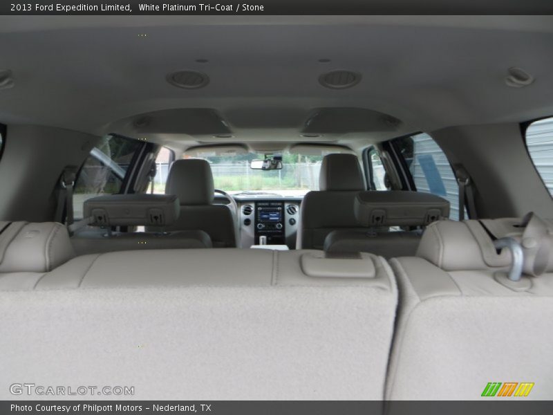 White Platinum Tri-Coat / Stone 2013 Ford Expedition Limited