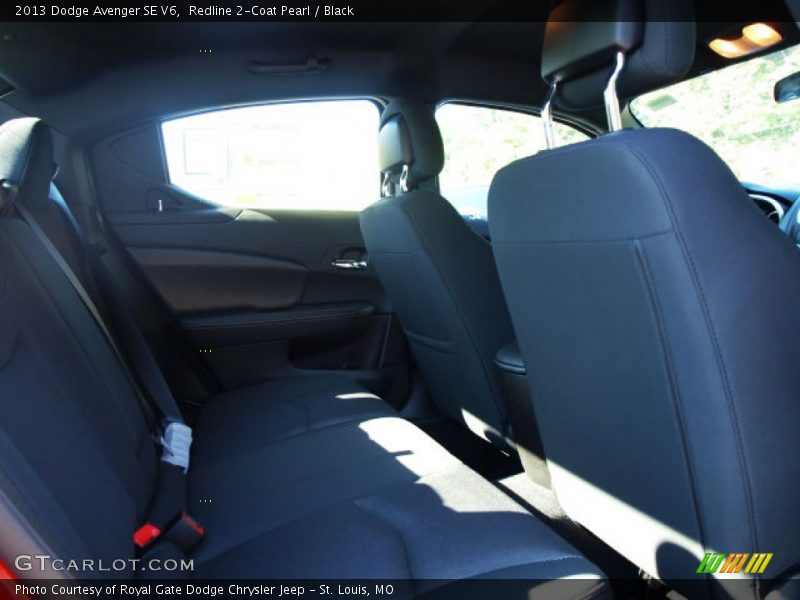 Redline 2-Coat Pearl / Black 2013 Dodge Avenger SE V6