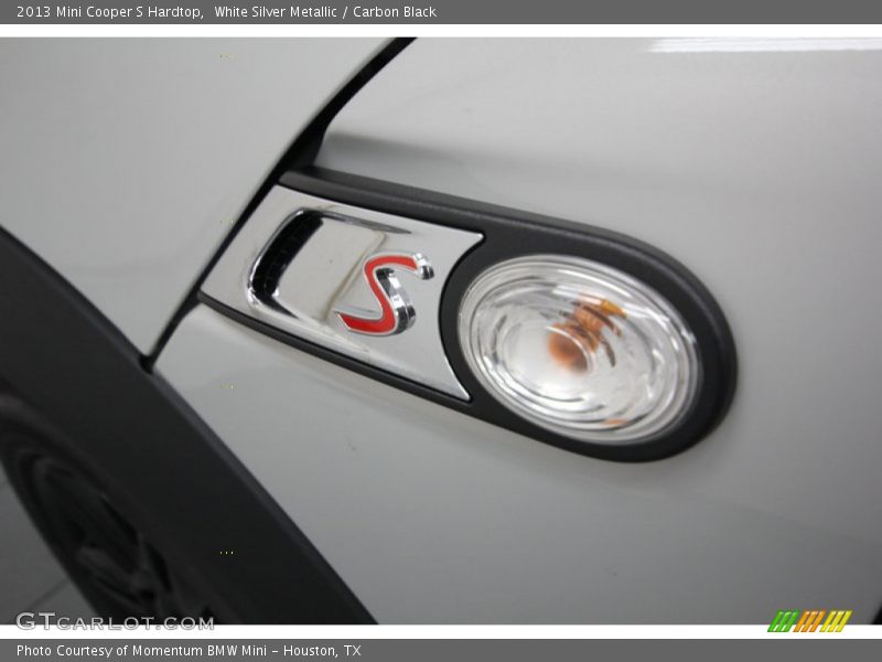 White Silver Metallic / Carbon Black 2013 Mini Cooper S Hardtop