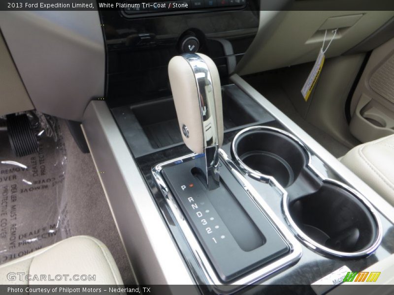 White Platinum Tri-Coat / Stone 2013 Ford Expedition Limited