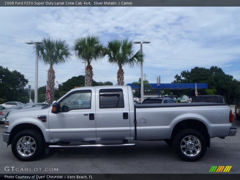  2008 F350 Super Duty Lariat Crew Cab 4x4 Silver Metallic
