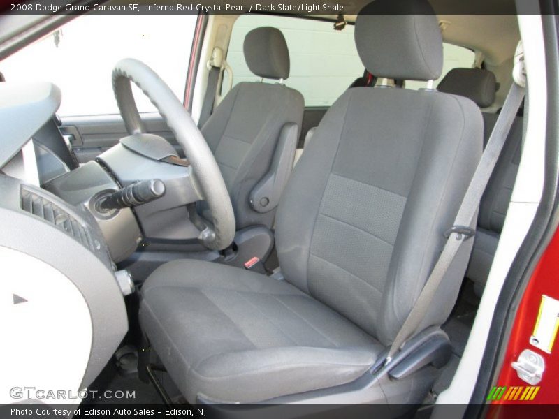 Inferno Red Crystal Pearl / Dark Slate/Light Shale 2008 Dodge Grand Caravan SE