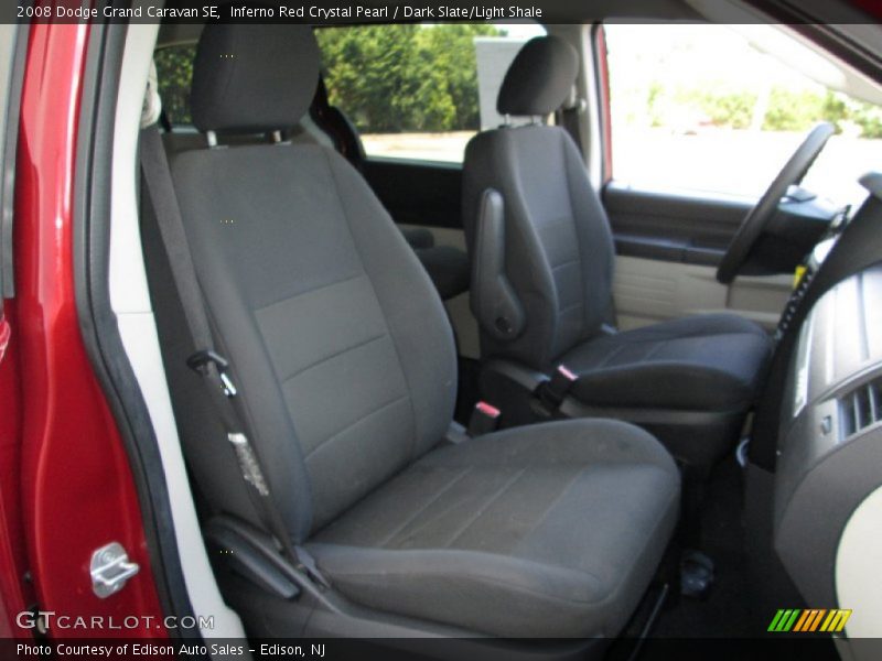Inferno Red Crystal Pearl / Dark Slate/Light Shale 2008 Dodge Grand Caravan SE
