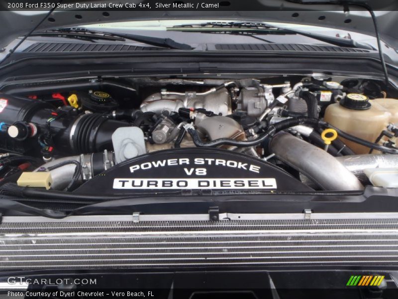  2008 F350 Super Duty Lariat Crew Cab 4x4 Engine - 6.4L 32V Power Stroke Turbo Diesel V8